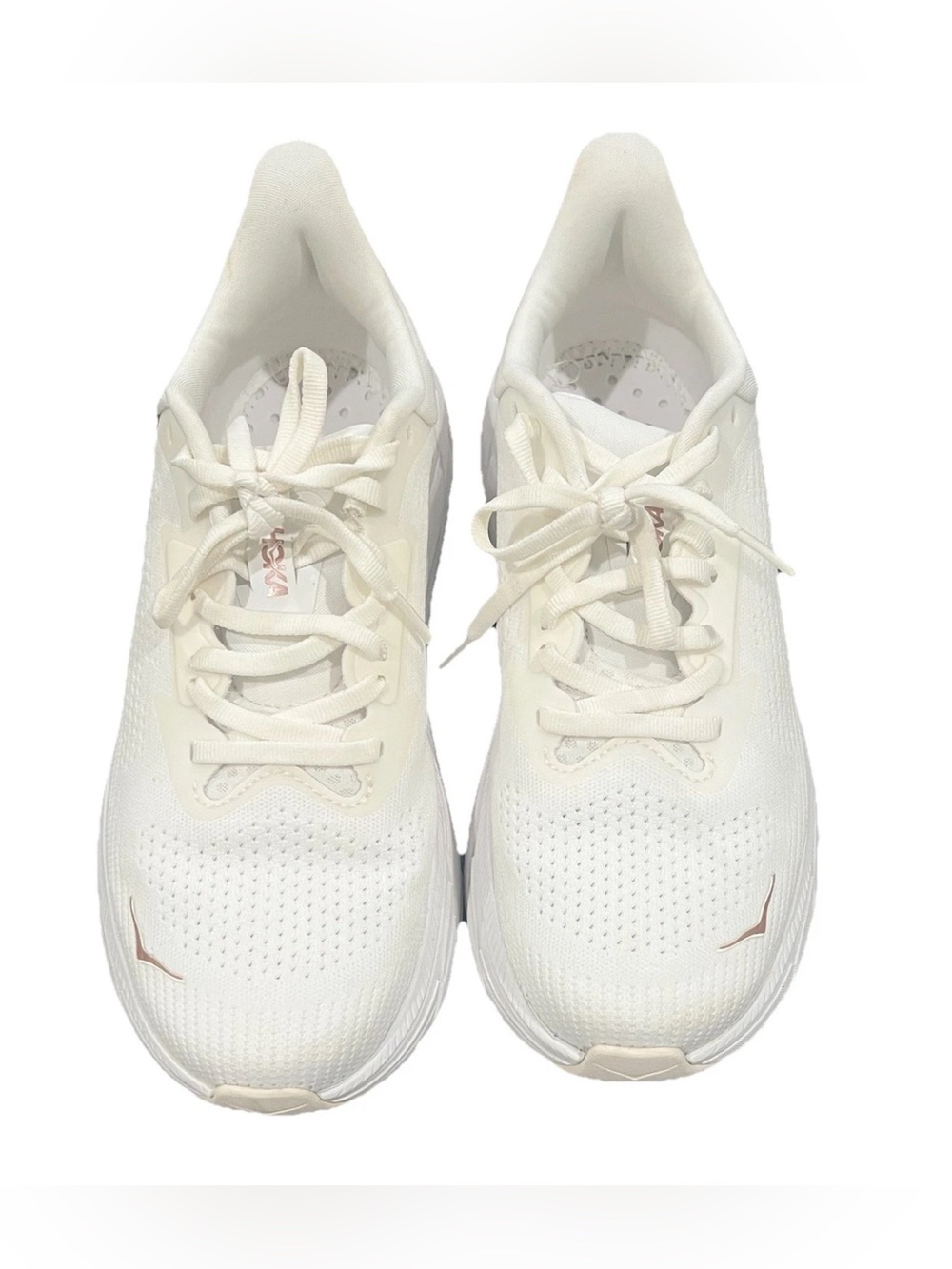 Hoka Women's white Lightweight Running Sneakers